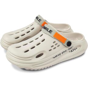 Garden Clogs for Mens Womens Garden Shoes with Arch Support Unisex Comfort Slip-on Sandals Beach Slippers for Outdoor Indoor