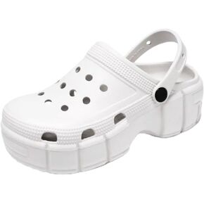 Custom Rubber Women's Clog Unisex EVA High Platform Slippers Outdoor Beach Classic Clogs Shoes
