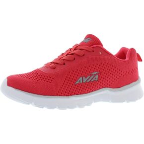Avia Dive Lightweight Running Sneakers for Women with Memory Foam - Black, Red, & Blue