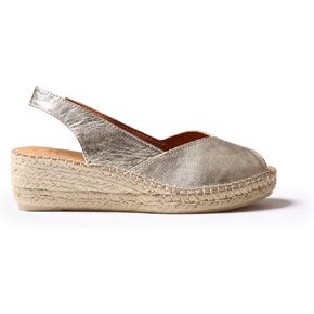 Toni Pons Bernia-P Platinum Leather EU 41 (US Women's 9.5-10) M