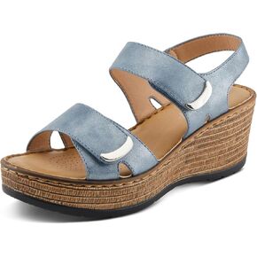 PATRIZIA Women's WOODROW Slingback Wedge Sandals