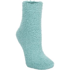 World's Softest Ultra-Soft Knit Comfort Quarter Length Cozy Socks with Grippers
