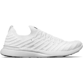 APL: Athletic Propulsion Labs Women's Techloom Wave Shoes, White/Black/Gum, 10