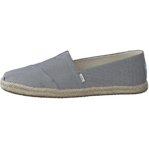 حذاء مسطح كاجوال للنساء من TOMS Alpargata Rope - رمادي