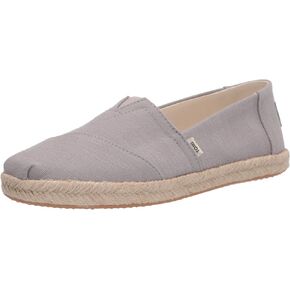 TOMS Womens Alpargata Rope Slip On Flats Casual - Grey