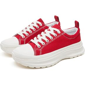 yageyan Women Platform Sneakers Womens Low Top Sneakers Canvas Shoes for Womens Tennis Shoes Classic Casual Comfortable