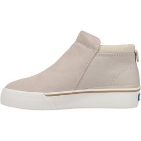Keds Women's Cooper Zip Bootie Suede/Canvas Rain Boot