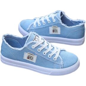 Women Canvas Shoes Y2K Shoes Women Walking Sneakers Flat Sneakers Platform Chunky Style Summer Casual Sports