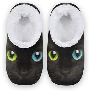 Naanle Women's Closed Back House Slippers Winter Memory Foam Slippers Comfy Slippers Bedroom Shoes Indoor Outdoor Fuzzy Fleece Warm Home Slippers with Anti-Slip Rubber Sole