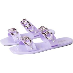 صندل نسائي مسطح من Kenneth Cole مصنوع من سلسلة Naveen Chain Jelly Flatform in Kuwait