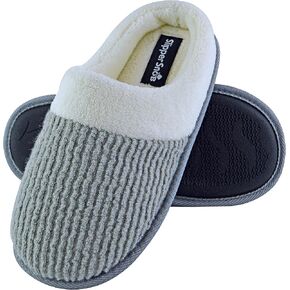 Slipper Snob - Ladies Slip On Style Mule Slippers | Memory Foam | Arch Support