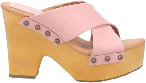 Dingo Womens Driftwood Studded Platform Athletic Sandals Casual High Heel 3" & Up - Black in Kuwait