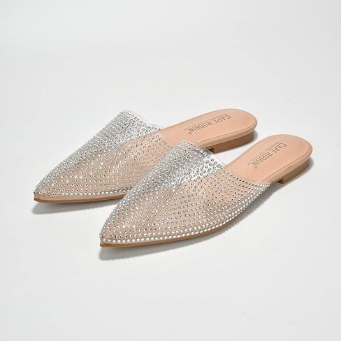 Cape Robbin Enny Flat Sandals Slides for Women, Womens Mules Slip On Shoes in Saudi Arabia