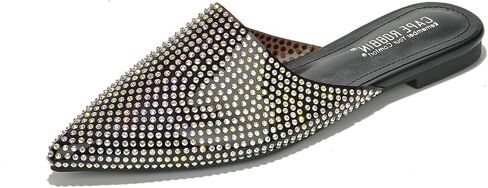 Cape Robbin Enny Flat Sandals Slides for Women, Womens Mules Slip On Shoes in Saudi Arabia