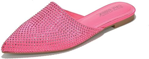 Cape Robbin Enny Flat Sandals Slides for Women, Womens Mules Slip On Shoes in Saudi Arabia