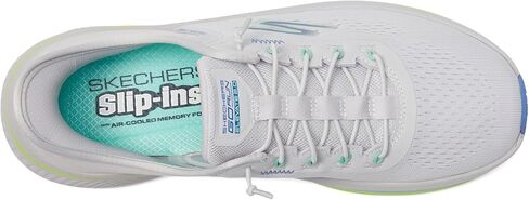 Skechers Women's Go Run Elevate 2.0 Banyan Hands Free Slip-ins | Hands Free Slip-Ins, Air-Cooled Memory Foam Insole, Ultra Light Cushioning, Bungee Laces, Machine Washable in Kuwait