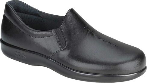 SAS Women's Viva Slip On Black Leather in Saudi Arabia