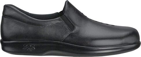 SAS Women's Viva Slip On Black Leather in Saudi Arabia