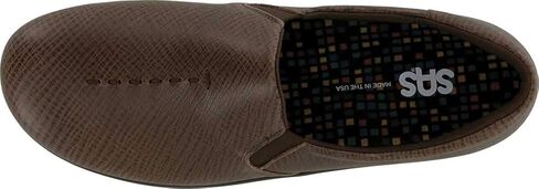 SAS Women's Viva Slip On Black Leather in Saudi Arabia