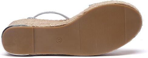 Bernal Women's Platform Sandals Casual Dressy Summer Heighten Wedge Ankle Strap Open Toe Twine Sandals in Saudi Arabia