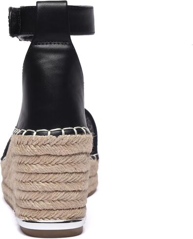 Bernal Women's Platform Sandals Casual Dressy Summer Heighten Wedge Ankle Strap Open Toe Twine Sandals in Saudi Arabia