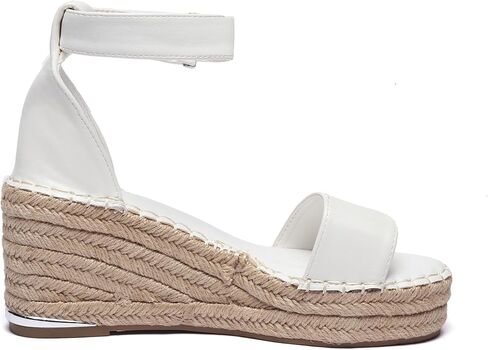 Bernal Women's Platform Sandals Casual Dressy Summer Heighten Wedge Ankle Strap Open Toe Twine Sandals in Kuwait