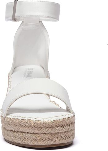 Bernal Women's Platform Sandals Casual Dressy Summer Heighten Wedge Ankle Strap Open Toe Twine Sandals in Kuwait