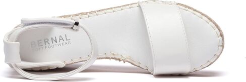 Bernal Women's Platform Sandals Casual Dressy Summer Heighten Wedge Ankle Strap Open Toe Twine Sandals in Kuwait