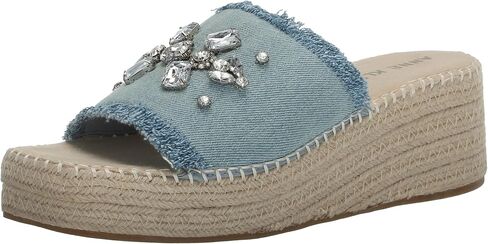 Anne Klein Women's Carmela Wedge Sandal in Saudi Arabia