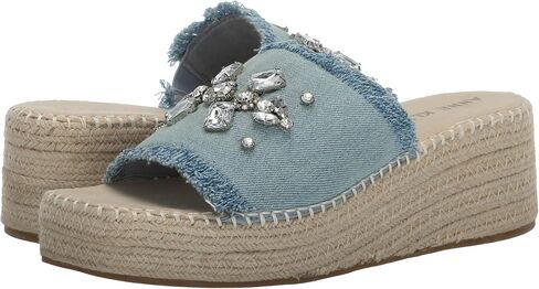 Anne Klein Women's Carmela Wedge Sandal in Saudi Arabia