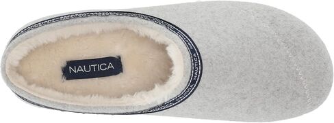 Nautica Women's Slipper Backless Faux Fur Warm Slip-On Indoor Outdoor Shoe Clog- Cordelia in Saudi Arabia