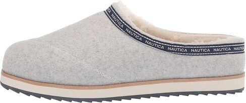 Nautica Women's Slipper Backless Faux Fur Warm Slip-On Indoor Outdoor Shoe Clog- Cordelia in Saudi Arabia