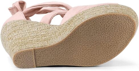 Allegra K Women's Lace Up Espadrilles Wedges Sandals in Saudi Arabia