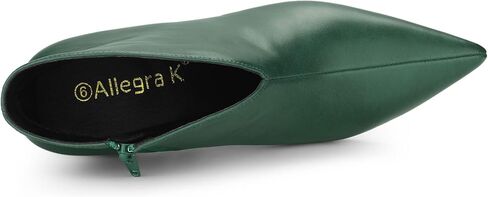 Allegra K Women's Cutout Pointy Toe Stiletto Heels Boots Ankle Booties in Saudi Arabia