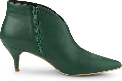 Allegra K Women's Cutout Pointy Toe Stiletto Heels Boots Ankle Booties in Saudi Arabia