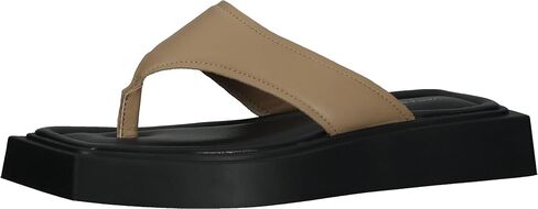 Evy Leather Thong Sandal in Saudi Arabia