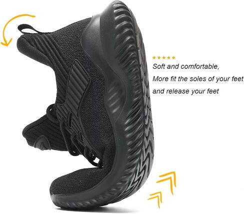 Womens Walking Shoes Tennis Running Casual Lightweight Breathable Sneakers Work Gym Soft Sole in Saudi Arabia