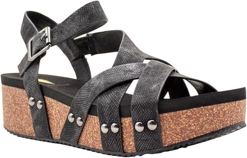 VOLATILE Women's Sandcastle Wedge Sandal in Saudi Arabia