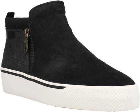 Keds Women's Cooper Zip Bootie Suede/Canvas Rain Boot in Saudi Arabia