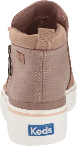 Keds Women's Cooper Zip Bootie Suede/Canvas Rain Boot in Saudi Arabia