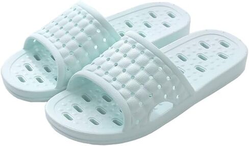 Quick Drying Shower Slippers for Women Men, Non Slip Lightweight Open-toe Travel-friendly Breathable Shoes Slide Slippers for Bathroom,Indoor,Outdoor in Saudi Arabia