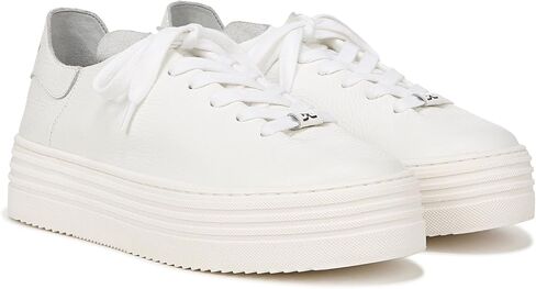 Sam Edelman Women's Pippy Sneaker, White Leather, 6 in Saudi Arabia
