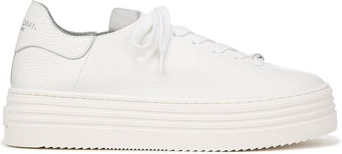 Sam Edelman Women's Pippy Sneaker, White Leather, 6 in Saudi Arabia