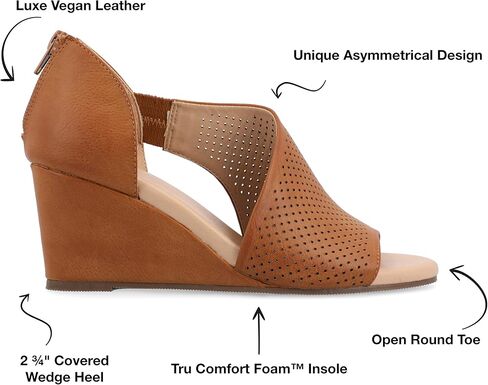 مجموعة Journee للسيدات ذات عرض متوسط ​​وواسع من Aretha Wedge in Kuwait