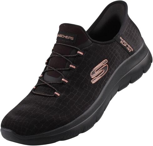 حذاء رياضي نسائي من Skechers سهل الارتداء بدون استخدام اليدين من ساميتس - حذاء رياضي ليلي أنيق in Kuwait
