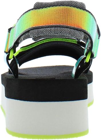 Keds Women's Trio Platform Iridescent Sport Sandal, Black, 8 in Saudi Arabia