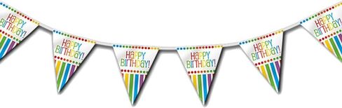 Unique Favors Rainbow Party Cellophane Bags | 11" x 5" | 20 Pcs, Multicolor in Kuwait