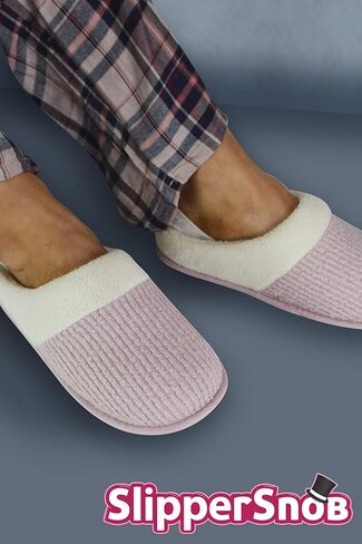 Slipper Snob - Ladies Slip On Style Mule Slippers | Memory Foam | Arch Support in Saudi Arabia