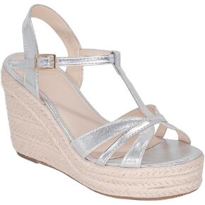Platform High Heels Medium Width Comfortable Wedge Sandals for Women Dressy Espadrilles Wedding Summer