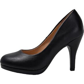 Women's Fermin Dress Pump with Stiletto Platform Round Toe Heel